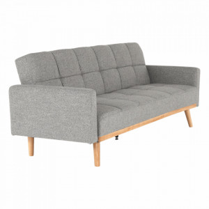 Canapea extensibilă, gri, 214x84x84 cm - TP264305 - Img 20