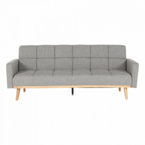 Canapea extensibilă, gri, 214x84x84 cm - TP264305 - Img 18