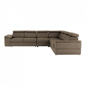 Colţar, gri-maro Taupe, 325x258x80 cm - TP305354 - Img 11