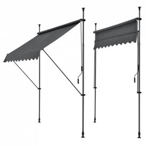 Copertina retractabila, 300 x 120 x 200 - 300 cm, gri - P56718039 - Img 4