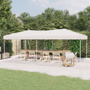 Cort pliabil pentru petreceri, alb, 3x6 m - V93538V - Img 2