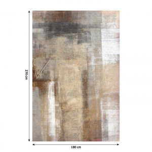 Covor, maro și gri,180x270 cm - TP203331 - Img 2