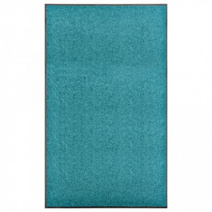 Covoras de usa lavabil, cyan, 90 x 150 cm - V323461V