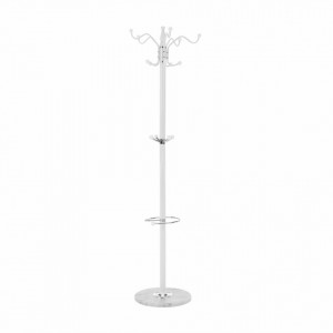 Cuier de podea, tip pom, alb, 37x37x175 cm - TP234457 - Img 19