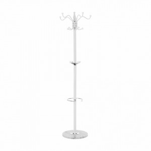 Cuier de podea, tip pom, alb, 37x37x175 cm - TP234457 - Img 20