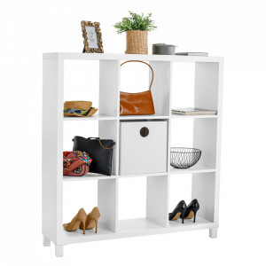 Dulap biblioraft, alb, 111x29x83 cm - TP69942 - Img 11