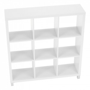 Dulap biblioraft, alb, 111x29x83 cm - TP69942 - Img 18