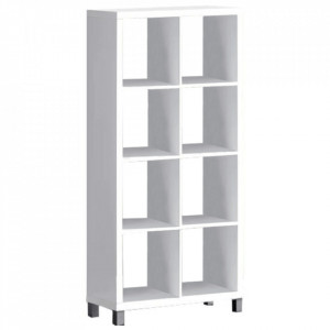 Dulap biblioraft, alb, 76x29x83 cm - TP69938 - Img 6