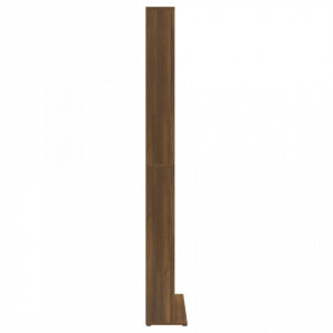 Dulap CD-uri, stejar maro, 102x23x177,5 cm, lemn prelucrat - V815092V - Img 4