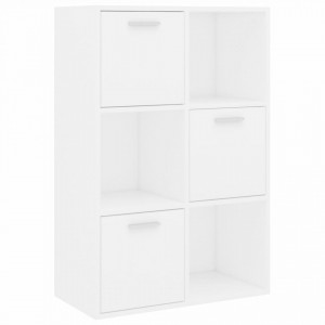 Dulap de depozitare, alb, 60 x 29,5 x 90 cm, PAL - V801134V - Img 2