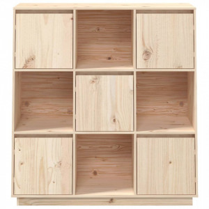 Dulap înalt, 110,5x35x117 cm, lemn masiv de pin - V814369V - Img 3