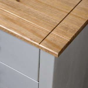 Dulap lateral, gri, 80 x 40 x 73 cm - V282659V - Img 2