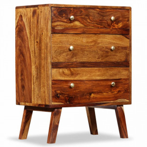 Dulap lateral, lemn masiv de sheesham, 60 x 35 x 76 cm - V244358V