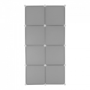 Dulap modular pentru copii, gri - TP288643 - Img 10