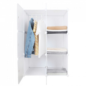 Dulap modular practic, alb - TP288646 - Img 5
