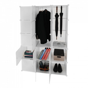Dulap multifuncţional modular, alb - TP288648 - Img 18