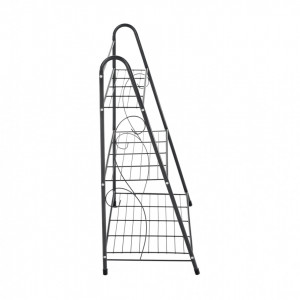 Etajeră, pantofar cu 3 rafturi, gri închis, 63x72x31 cm - TP275002 - Img 5