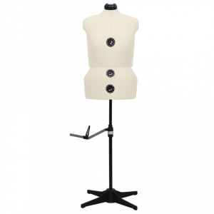 Formă pentru rochie femeie reglabilă crem, dimensiune L 44-50 - V288490V