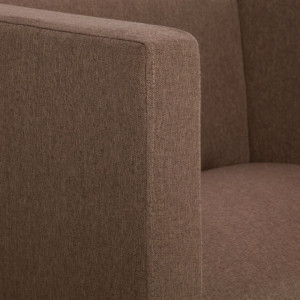 Fotoliu cubic, maro, material textil - V282146V - Img 3
