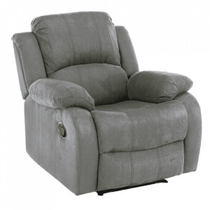 Fotoliu relaxant reglabil, material gri - TP294477