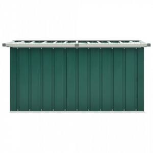 Lada de depozitare pentru gradina, verde, 129 x 67 x 65 cm - V46261V - Img 3