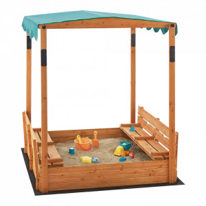 Lada lemn pentru nisip, 145 x 118 x 118 cm, brad - P78468158 - Img 3