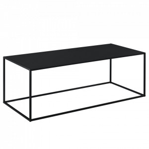 Masa consola, 40 x 110 x 50 cm, negru mat - P65461667 - Img 3