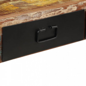 Masa consola, lemn masiv reciclat, 120x30x76 cm - V244843V - Img 4