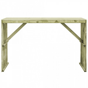 Masa de bar, 170 x 60 x 110 cm, lemn de pin tratat - V44902V - Img 2