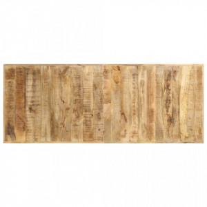 Masa de bar, 180x70x107 cm, lemn de mango nefinisat - V286613V - Img 4