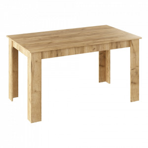 Masă de bucătărie, culoarea stejar 140x80 cm - TP300448 - Img 5