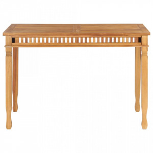 Masă de grădină, 120 x 65 x 80 cm, lemn masiv de tec - V49385V