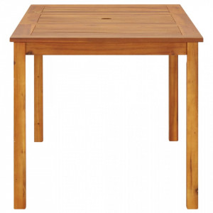 Masa de gradina, 140 x 80 x 74 cm, lemn masiv de acacia - V42618V - Img 4