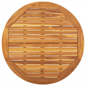 Masă de grădină, 85 x 85 x 75 cm, lemn masiv de acacia - V316254V - Img 4