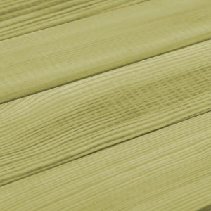 Masa de picnic cu banci, 90 x 90 x 58 cm, lemn de pin tratat - V45148V - Img 2