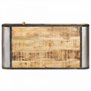 Masuta de cafea, 100x50x35 cm, lemn masiv de mango - V247804V - Img 3