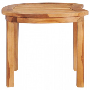 Masuta de cafea, 90 x 50 x 45 cm, lemn masiv de tec - V48027V - Img 3