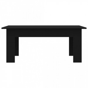 Masuta de cafea, negru, 100 x 60 x 42 cm, PAL - V801180V - Img 4