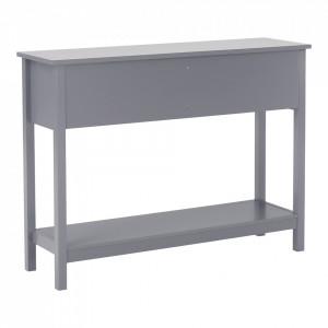 Măsuţă, masă tip consolă, gri, 100x30x74 cm - TP277101 - Img 12