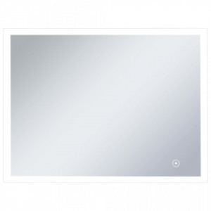 Oglinda cu LED de perete de baie cu senzor tactil, 80 x 60 cm - V144736V - Img 2