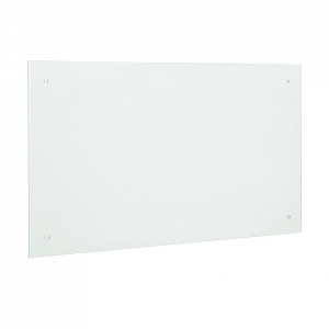 Panou protectie perete bucatarie, 90 x 40 cm, alb mat - P53234677