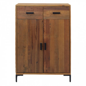 Pantofar, 75x40x110 cm, lemn masiv de pin - V349933V - Img 3