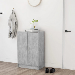 Pantofar, gri beton, 60x35x92 cm, PAL - V808931V - Img 3