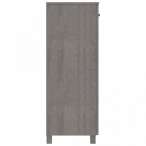 Pantofar, gri deschis, 85x40x108 cm, lemn masiv de pin - V340519V - Img 4