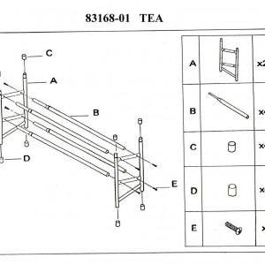 Pantofar, rafturi cu lăţime reglabilă, 2 rânduri, cromat, 63-110x23x35 cm - TP6063 - Img 4