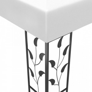 Pavilion de grădină, alb, 3 x 3 m, 180 g/m² - V312242V - Img 3