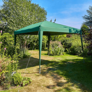 Pavilion de grădină pliabil, verde, 2x2 m - TP267781 - Img 4