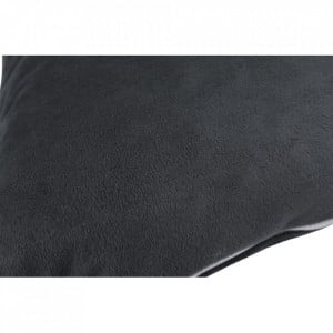 Pernă, material textil de catifea gri închis, 60x60 cm - TP238899 - Img 18