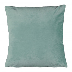 Pernă, material textil de catifea mentă, 60x60 cm - TP238768