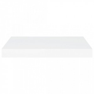 Raft de perete suspendat, alb, 50x23x3,8 cm, MDF - V323808V - Img 4